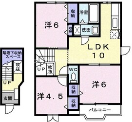 ソレイユ．Ｎ　Ａの物件間取画像